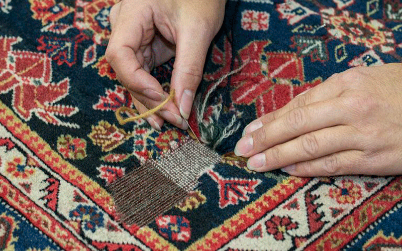 رفوگری فرش کیانشهر